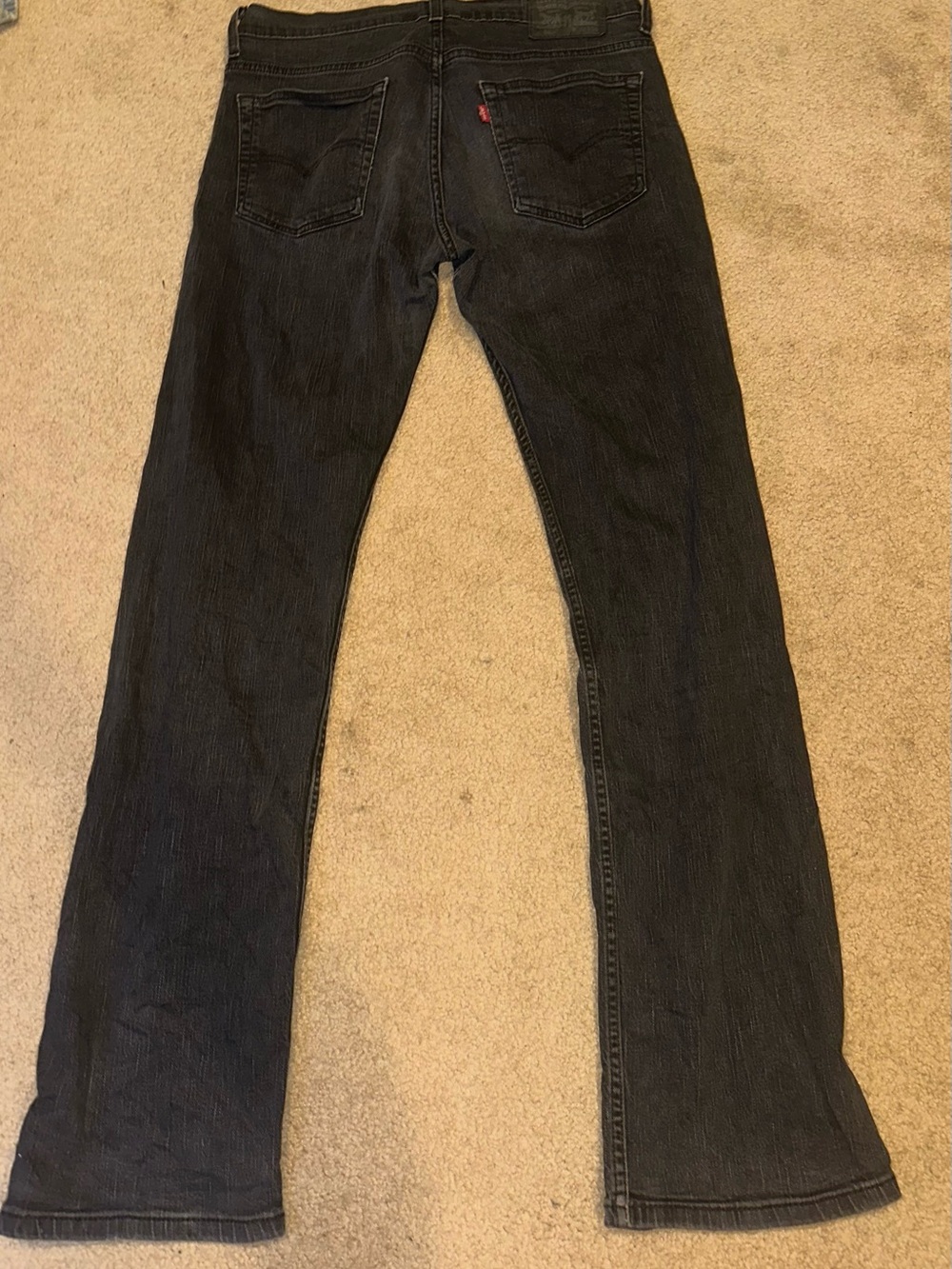 Levi's Men's 569 Black Bootcut Jeans